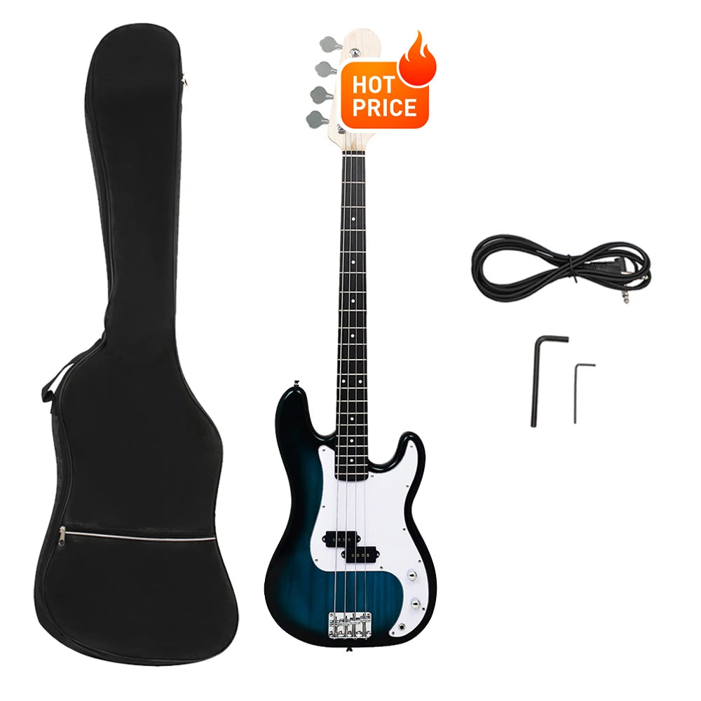 IRIN Bass Guitar 4 Strings 20 Frets Basswood Body Electric Bass Guitarra With Bag Amp Tuner Bass Guitar Parts & Accessories