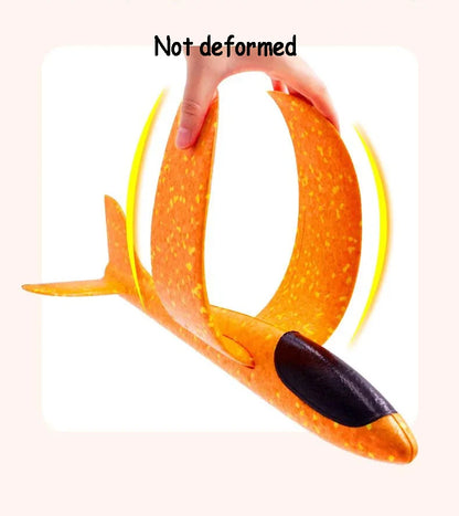 DIY Planes 37/48 CM Hand Throw Airplane EPP Foam Launch Fly Glider Model Aircraft Outdoor Fun Toys for Children Party Game Gifts
