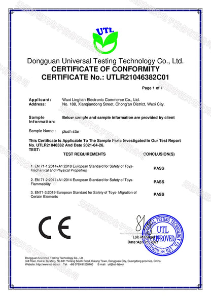 34CM Creative Toy Luminous Pillow Soft Stuffed Plush Glowing Colorful Stars Cushion Led Light Toys Gift For Kids Children Girls