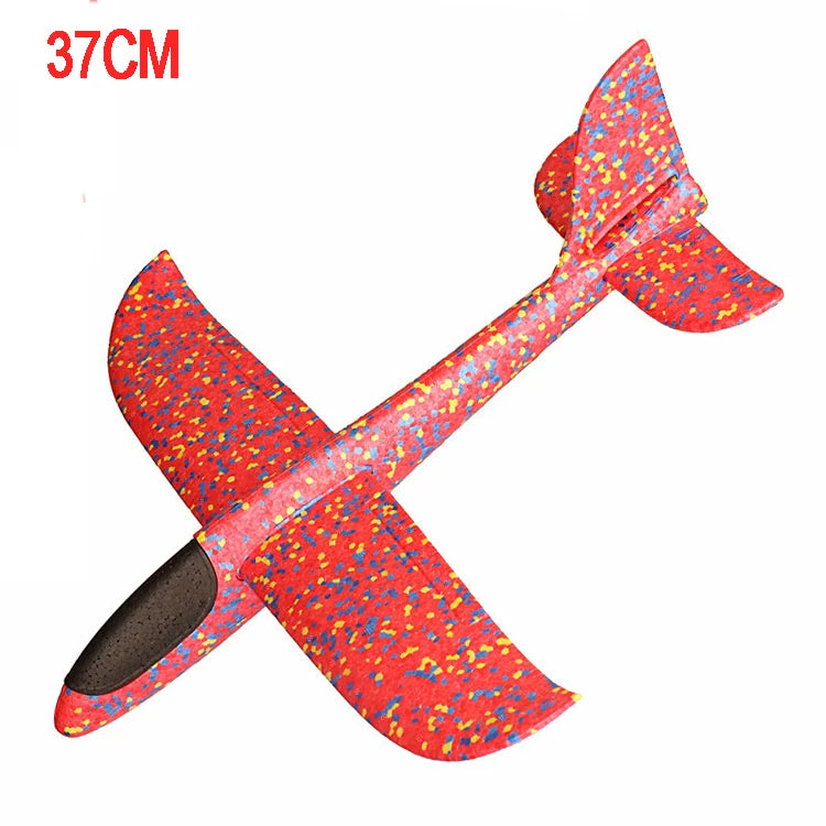 DIY Planes 37/48 CM Hand Throw Airplane EPP Foam Launch Fly Glider Model Aircraft Outdoor Fun Toys for Children Party Game Gifts