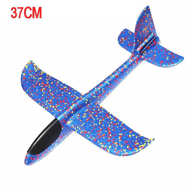 DIY Planes 37/48 CM Hand Throw Airplane EPP Foam Launch Fly Glider Model Aircraft Outdoor Fun Toys for Children Party Game Gifts