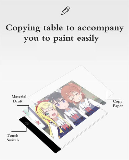 A4/A5 Size Dimmable Led Drawing Copy Pad Board Children's Toy Painting Educational Kids Creative Gifts For Children Drawing Copy