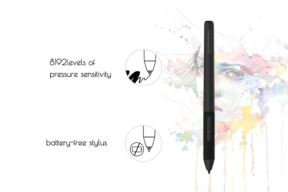 GAOMON S620 6.5x4 Inches Digital Pen Tablet For Drawing Design Android Phone Windows Mac OS System Compatible Graphics Tablet