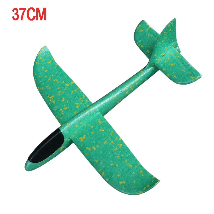 DIY Planes 37/48 CM Hand Throw Airplane EPP Foam Launch Fly Glider Model Aircraft Outdoor Fun Toys for Children Party Game Gifts