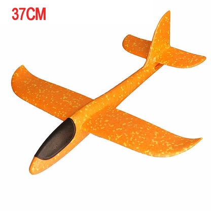DIY Planes 37/48 CM Hand Throw Airplane EPP Foam Launch Fly Glider Model Aircraft Outdoor Fun Toys for Children Party Game Gifts