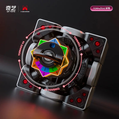 [CubeFun] QiYi XMD Tornado V4 YunLi 3x3 Flagship Version Magnetic Magic Speed Cube QiYi XMD Tornado V4M Pioneer Puzzle Toys