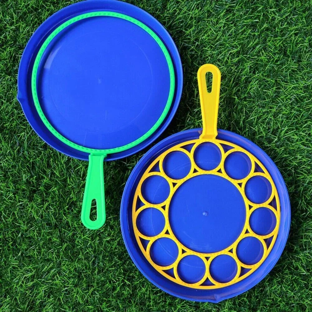 Bubble Machine Blowing Bubble Tool Soap Bubble Maker Blower Set Big Bubble Dish Outdoor Funny Gift Toys For Children Bubble Wand