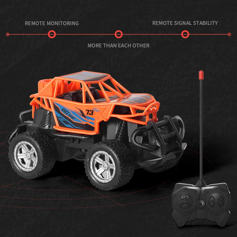 Remote control off-road climbing car four-way remote control toy off-road climbing car model boy birthday gift toy car