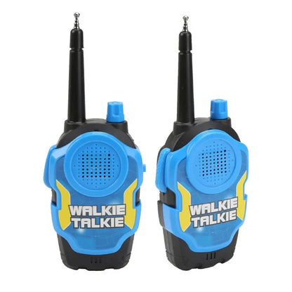 A Pair 50M Walkie Talkies Mini Portable Handheld Two-Way Radio Toy For Kids Children Outdoor Interphone Toy for Children Gifts