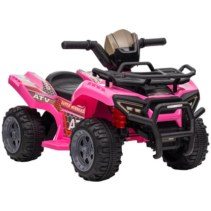 Homcom Electric Quad for Children +18 Months 6V Battery-Powered Electric Vehicle for Children with Speed of 2 Km/H and Advance 70X42X45 cm