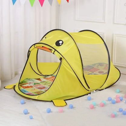 Outdoors Pop Up Toy Tent Indoor Net Baby Ball Pit Pool Dropship New Portable Tiger kids' Tent Cartoon Animal Children Play House