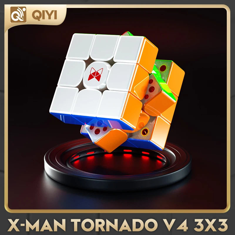 [CubeFun] QiYi XMD Tornado V4 YunLi 3x3 Flagship Version Magnetic Magic Speed Cube QiYi XMD Tornado V4M Pioneer Puzzle Toys