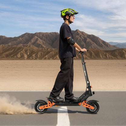 vankel E-Scooter 1600W Dual Motor 48V20Ah Battery Foldable Electric Scooter 10 inch Off-road Tire Double Suspension Escooters