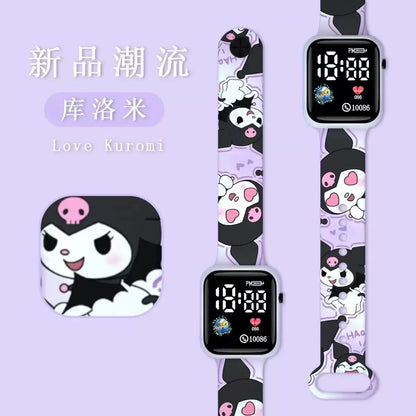 New Stitch Children Watches Girls Children's electronic watch Hello Kitty digital watch Women's children's watch