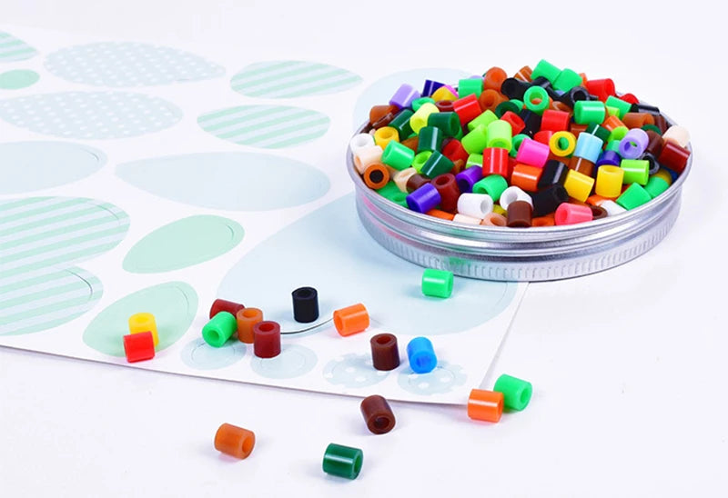 20colours/box Yantjouet 5mm Mini Beads Set 2000pcs DIY Hama Beads Iron Beads High Quality Gift