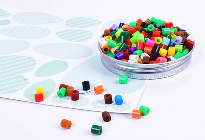 20colours/box Yantjouet 5mm Mini Beads Set 2000pcs DIY Hama Beads Iron Beads High Quality Gift