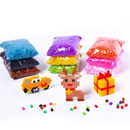 20colours/box Yantjouet 5mm Mini Beads Set 2000pcs DIY Hama Beads Iron Beads High Quality Gift