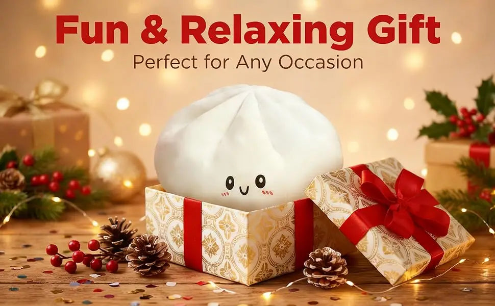 Shiny Dumpling Mystery Box Colorful Dumpling Stress Relief Balls Easter Gift Box Fillers Stretchable Office Desk Toys