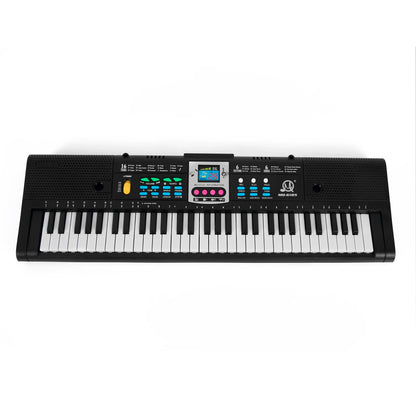 61 Keys Digital Music Electronic Keyboard Kids Multifunctional Electric Piano for Piano Student with Microphone Function 2024
