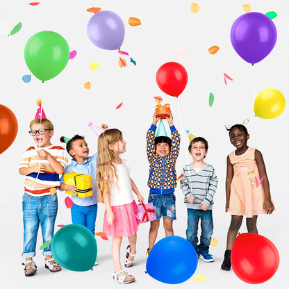 Bulk Latex Balloons 100-200pcs/Set 5 10 12 Inch Sell Light Dark Green Purple Red Black White Orange Blue Pink Ballons Decoration