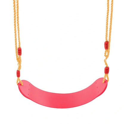 1pc Swing Gymnastic Ring Rope Soft Board Swing Children's Plastic Chain Skateboard Amusement par Swing Outdoor Children's Swing