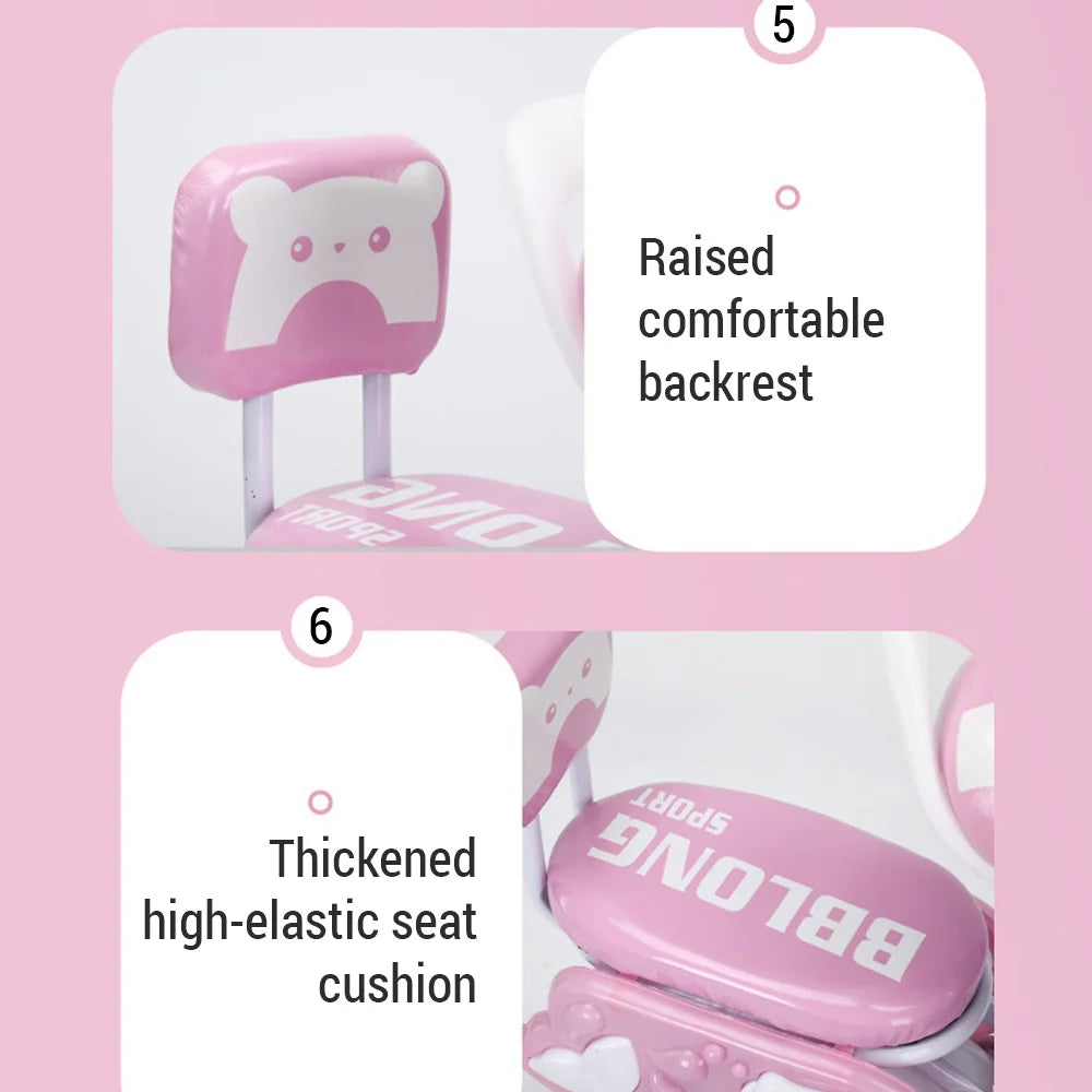 Kids Bike 12-20in Bicycle with Training Wheels Basket Protective Net Fash Wheel Children Bicycle for Girls Ages 3-13 Years