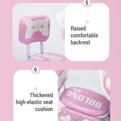 Kids Bike 12-20in Bicycle with Training Wheels Basket Protective Net Fash Wheel Children Bicycle for Girls Ages 3-13 Years