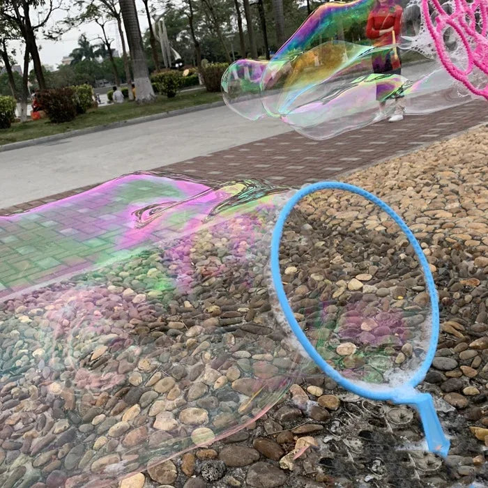 Bubble Machine Blowing Bubble Tool Soap Bubble Maker Blower Set Big Bubble Dish Outdoor Funny Gift Toys For Children Bubble Wand