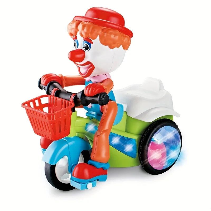 Electric Dancing Motorcycle Stunt Rotation Music Lights Toy for Kids Creative Birthday Gift