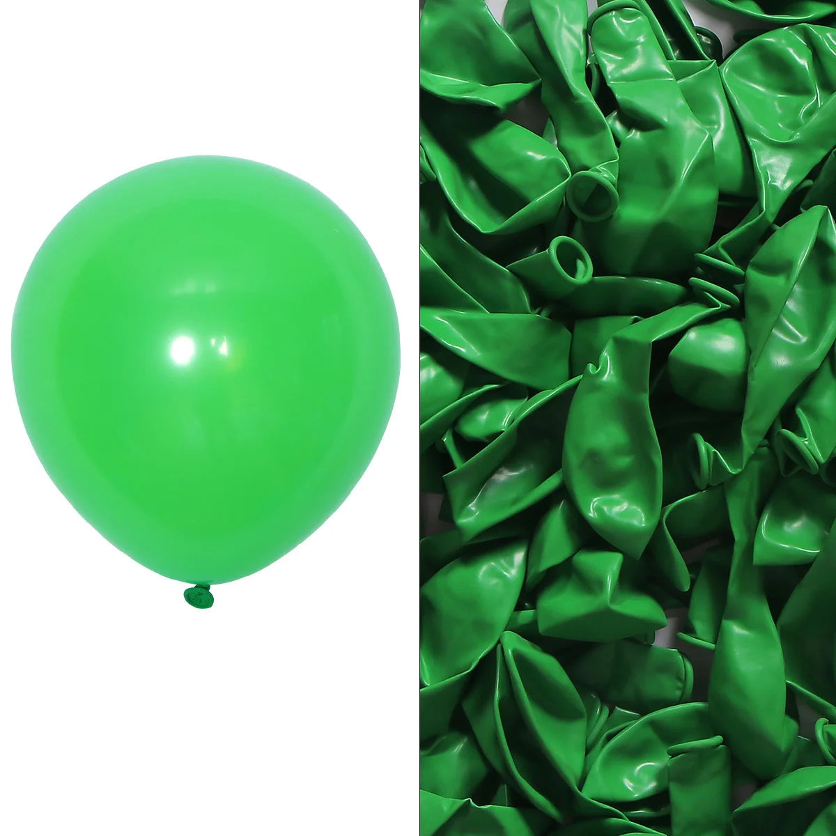 Bulk Latex Balloons 100-200pcs/Set 5 10 12 Inch Sell Light Dark Green Purple Red Black White Orange Blue Pink Ballons Decoration