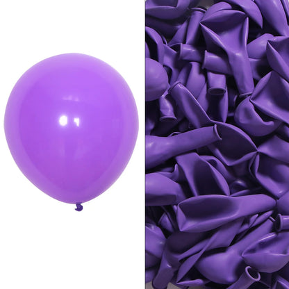 Bulk Latex Balloons 100-200pcs/Set 5 10 12 Inch Sell Light Dark Green Purple Red Black White Orange Blue Pink Ballons Decoration