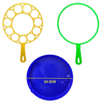 Bubble Machine Blowing Bubble Tool Soap Bubble Maker Blower Set Big Bubble Dish Outdoor Funny Gift Toys For Children Bubble Wand