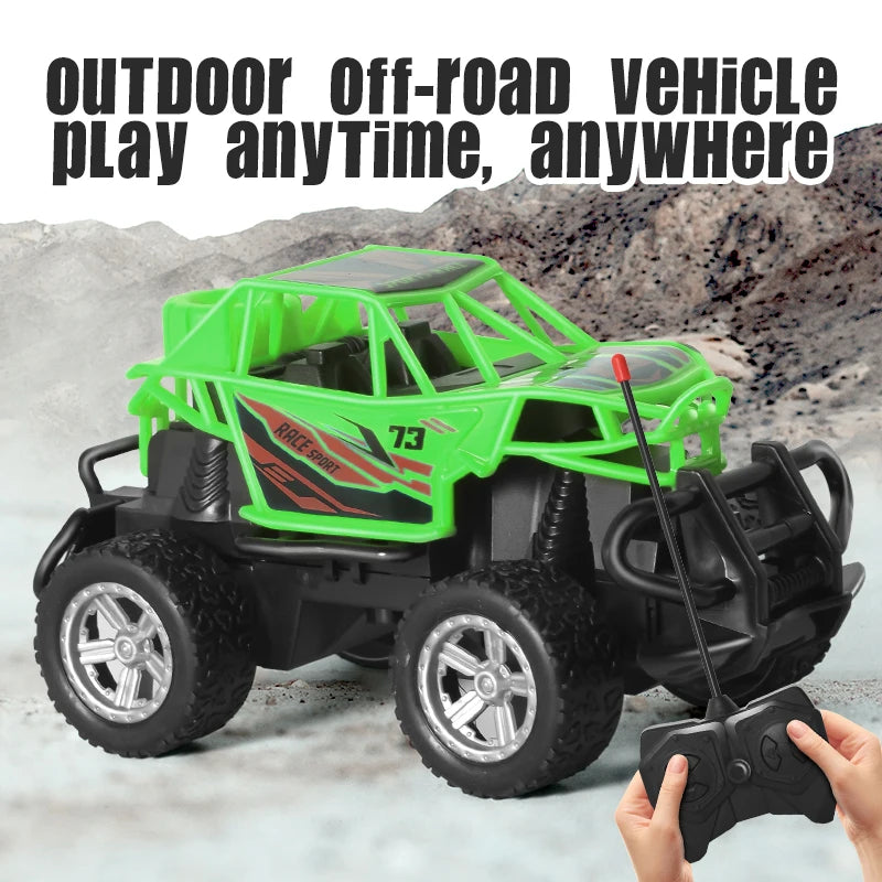 Remote control off-road climbing car four-way remote control toy off-road climbing car model boy birthday gift toy car