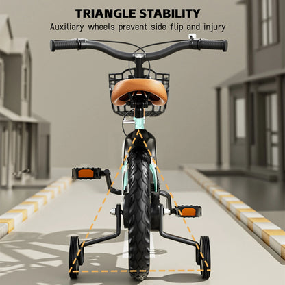 14inch 16inch Kids Bike Bicycle for Girls Ages 3-7 Years with Training Wheels Basket Kids Bicycle