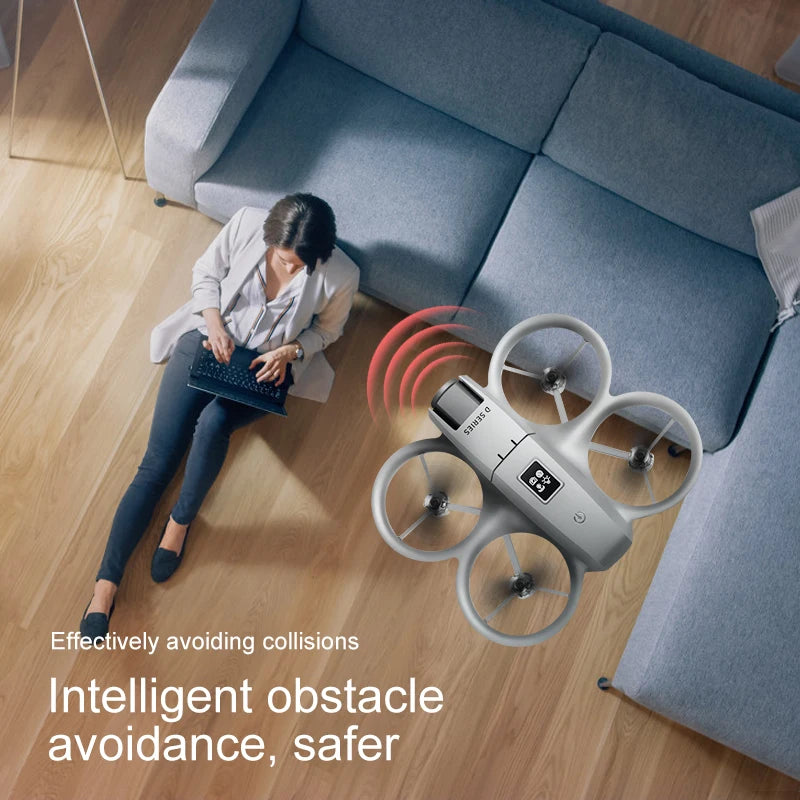 D16 Mini Drone 4k HD Camera ESC Aerial Aircraft Air Pressure Fixed Height Pocket UFO Remote Control Airplane Gift Toys for Kids