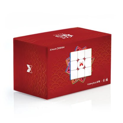 [CubeFun] QiYi XMD Tornado V4 YunLi 3x3 Flagship Version Magnetic Magic Speed Cube QiYi XMD Tornado V4M Pioneer Puzzle Toys