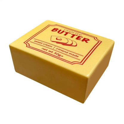 Squishy Simulated Butter Block Squeeze Toy Soft Stress Relief Slow Rising Sensory Fidget Toy Gifts for Anxiety ADHD Autism Kids