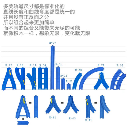 Takara Tomy Tomica PALRAIL Train Track Boys Toys Railway Diecast Trackmaster Accessories DIY Assembly Educational Birthday Gift