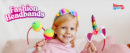 JOYFY Headband Making Kit for Girls Kids Headbands DIY Hair Accessories Make Your Own Hair Accessories for Kid Birthday Gifts