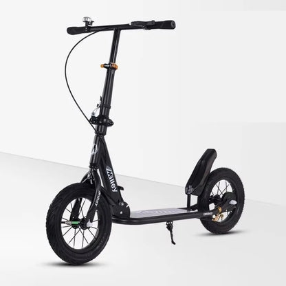 Non-Electric Folding Two-Wheeled Skateboard for Boys & Girls Children's Brake System Available in Multiple Colors