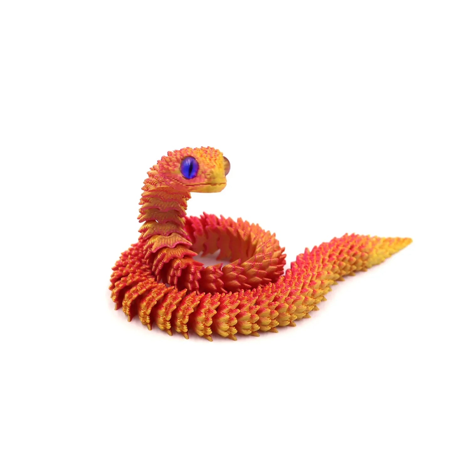 3D Print Cool Snake Dragon Egg Multi-joint Novel Easter Hot Sale Gifts Decompression Children's Toys Desktop Decorations Printed