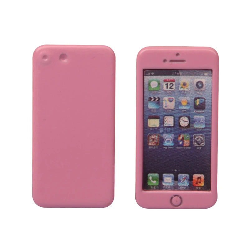 Pink Series Doll Accessories Doll Bag Box Trunk Clothes Pajamas Computer,Phone For 18 Inch American&43cm Baby New Born Girl Doll