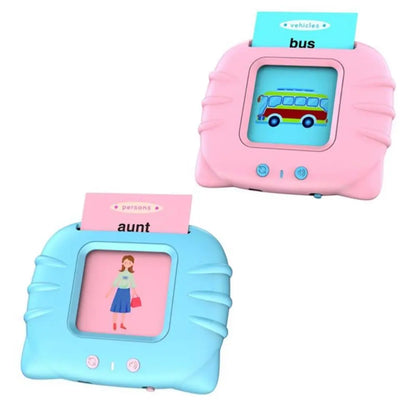 Educational Learning Talking Flash Cards Kindergarten Kids English Language Electronic Audio Book Learn English Words Toys