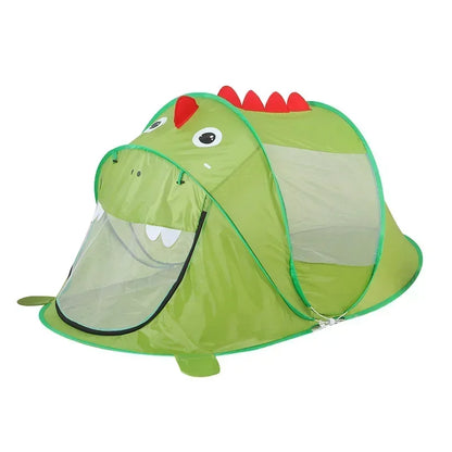 Outdoors Pop Up Toy Tent Indoor Net Baby Ball Pit Pool Dropship New Portable Tiger kids' Tent Cartoon Animal Children Play House