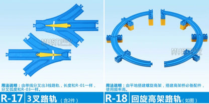 Takara Tomy Tomica PALRAIL Train Track Boys Toys Railway Diecast Trackmaster Accessories DIY Assembly Educational Birthday Gift
