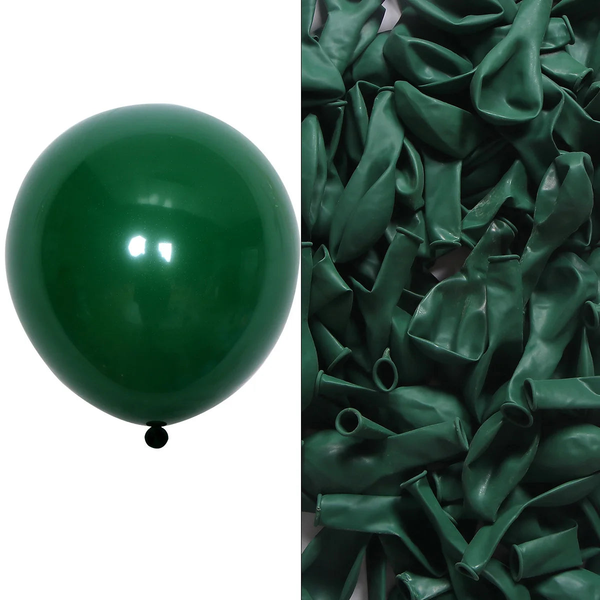 Bulk Latex Balloons 100-200pcs/Set 5 10 12 Inch Sell Light Dark Green Purple Red Black White Orange Blue Pink Ballons Decoration