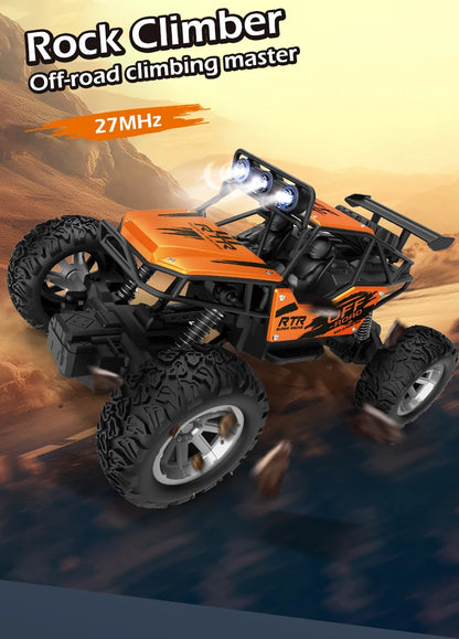 1: 20 Off road Remote Control Car Alloy Climbing Mountain Off road Toy Remote Control Car Children's Holiday Gift Box Set