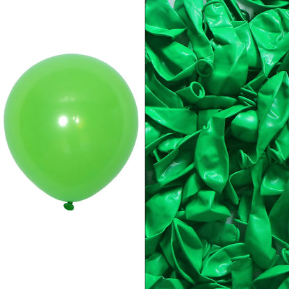 Bulk Latex Balloons 100-200pcs/Set 5 10 12 Inch Sell Light Dark Green Purple Red Black White Orange Blue Pink Ballons Decoration