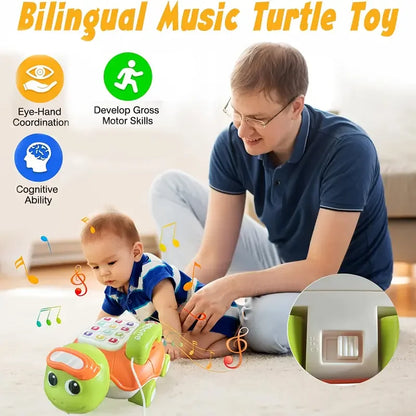 Montessori Educational Toys Baby Musical Bus Toys Educational Musical Learning Toddler for Baby Toddler Activity Bus Toys