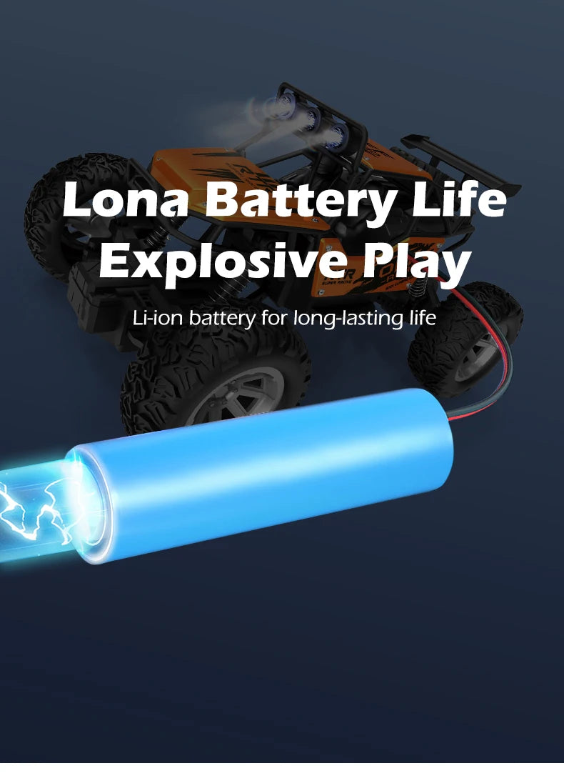 1: 20 Off road Remote Control Car Alloy Climbing Mountain Off road Toy Remote Control Car Children's Holiday Gift Box Set